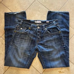 MEK Denim Men’s Distressed Styled Jeans